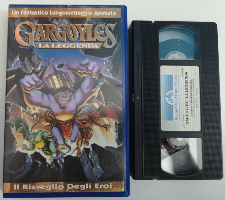 TeknoFilm - VHS – GARGOYLES IL RISVEGLIO DEGLI EROI - THE MOVIE di A.A.V.V. (1996) - WALT DISNEY (INEDITO IN DVD) TeknoFilm - VHS – GARGOYLES IL RISVEGLIO DEGLI EROI - THE MOVIE di A.A.V.V. (1996) - WALT DISNEY (INEDITO IN DVD)