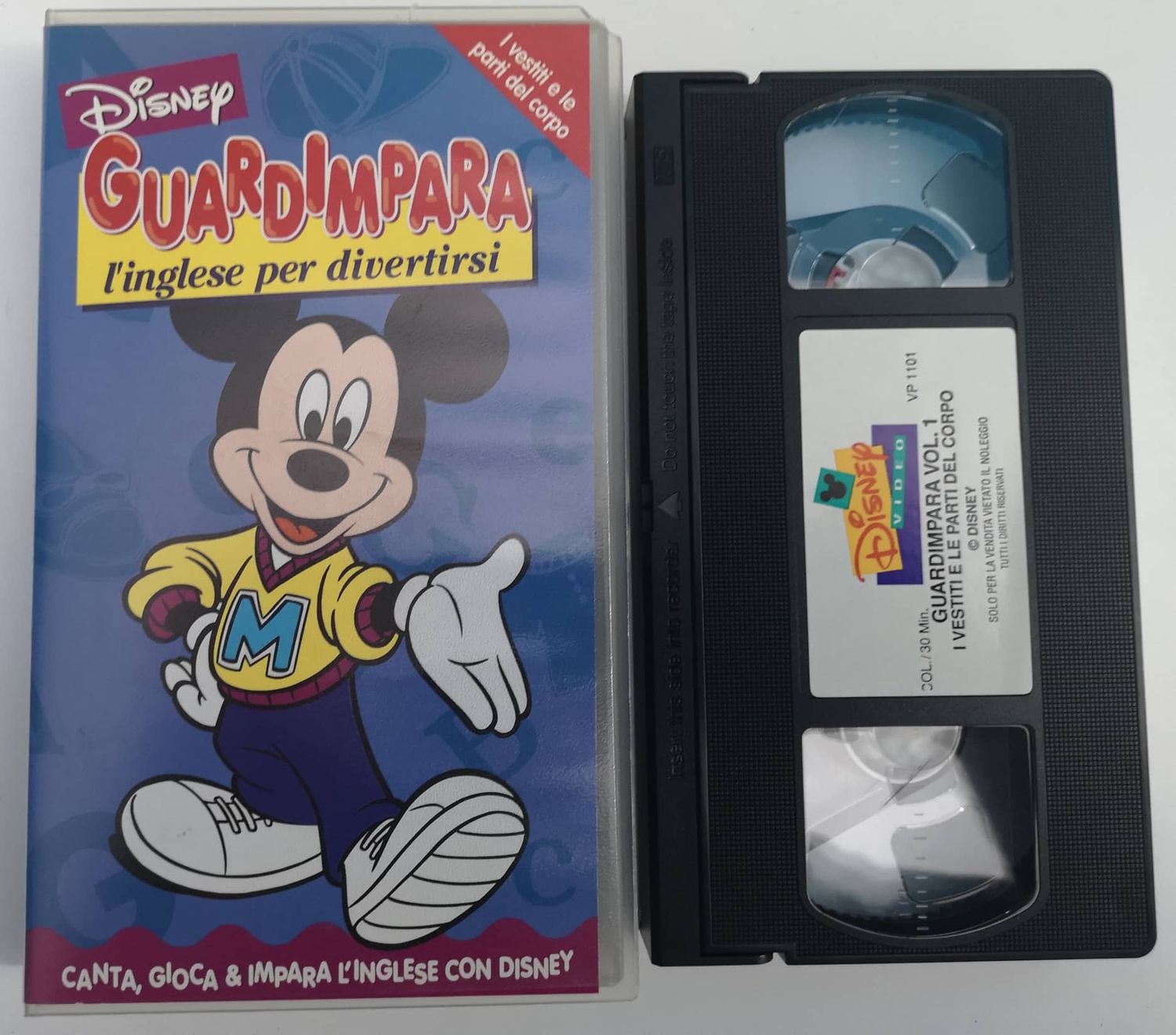 TeknoFilm - VHS – GUARDIMPARA Volume 1 di A.A.V.V. (1998) - WALT DISNEY (INEDITO IN DVD)