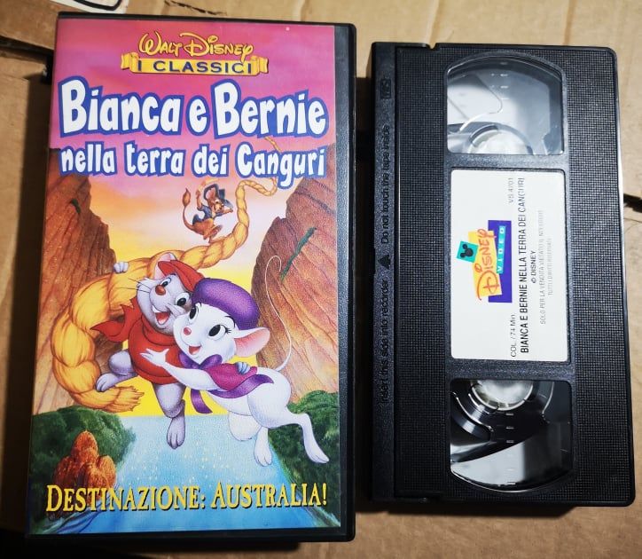 TeknoFilm - VHS (VS 4701) – BIANCA E BERNIE NELLA TERRA DEI CANGURI di Hendel Butoy e Mike Gabriel (1990) - WALT DISNEY TeknoFilm - VHS (VS 4701) – BIANCA E BERNIE NELLA TERRA DEI CANGURI di Hendel Butoy e Mike Gabriel (1990) - WALT DISNEY