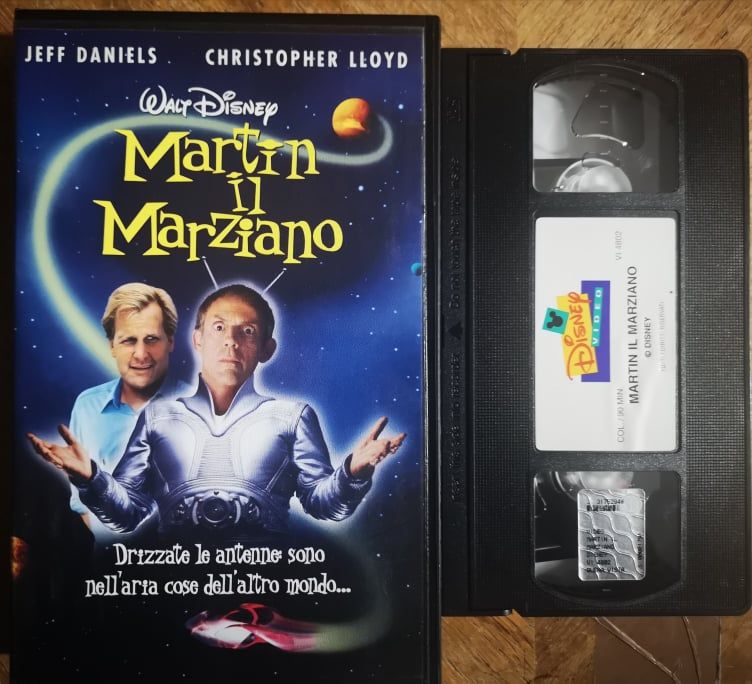TeknoFilm - VHS – MARTIN IL MARZIANO di Donald Petrie (1999) - WALT DISNEY TeknoFilm - VHS – MARTIN IL MARZIANO di Donald Petrie (1999) - WALT DISNEY