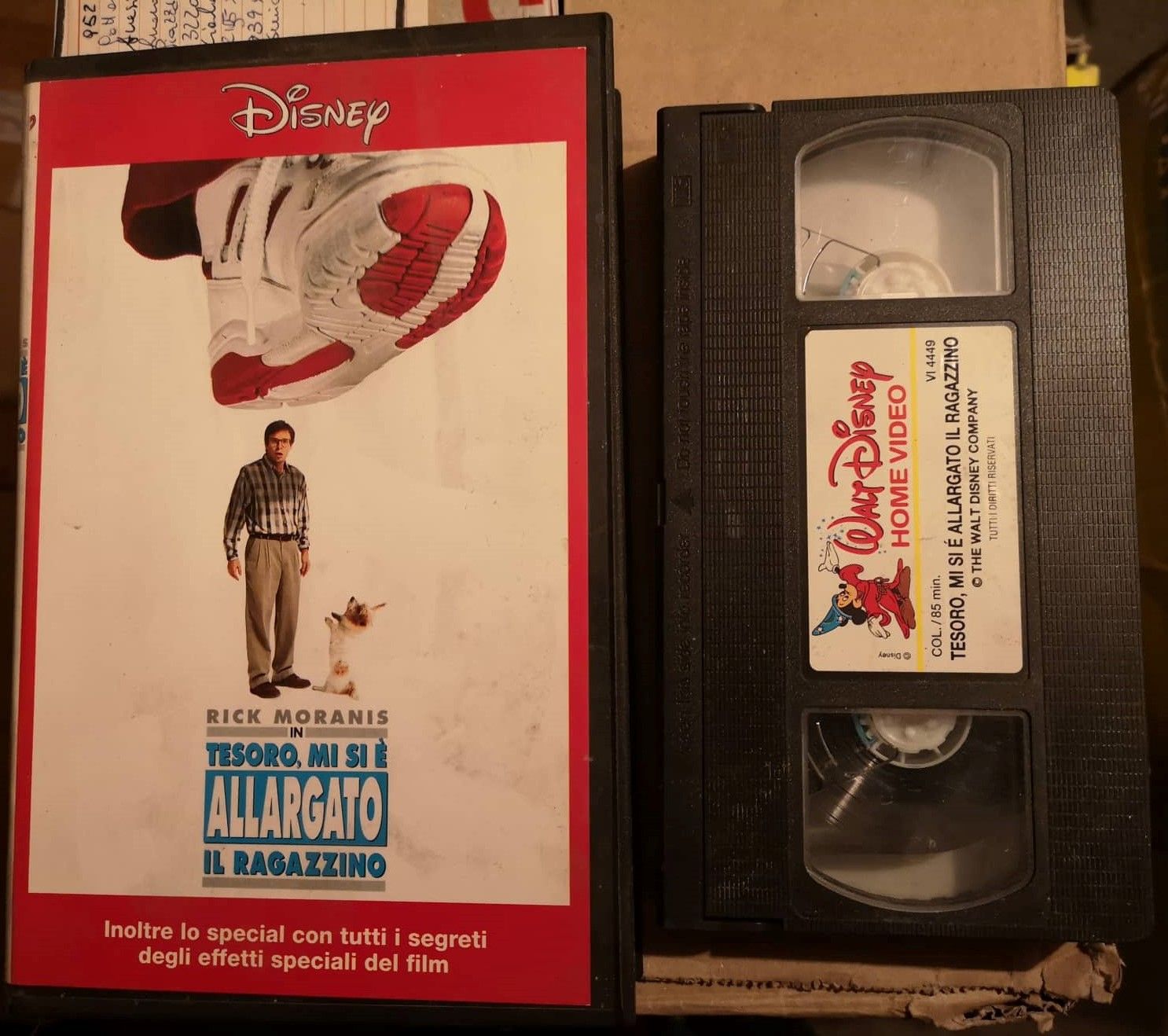 TeknoFilm - VHS – TESORO MI SI E' ALLARGATO IL RAGAZZINO di Randal Kleiser (1992) - WALT DISNEY TeknoFilm - VHS – TESORO MI SI E' ALLARGATO IL RAGAZZINO di Randal Kleiser (1992) - WALT DISNEY