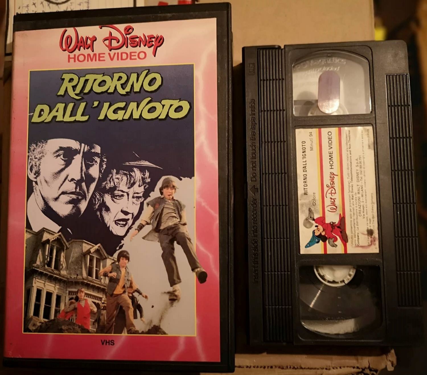 TeknoFilm - VHS – RITORNO DALL'IGNOTO di John Hough (1978) - WALT DISNEY TeknoFilm - VHS – RITORNO DALL'IGNOTO di John Hough (1978) - WALT DISNEY