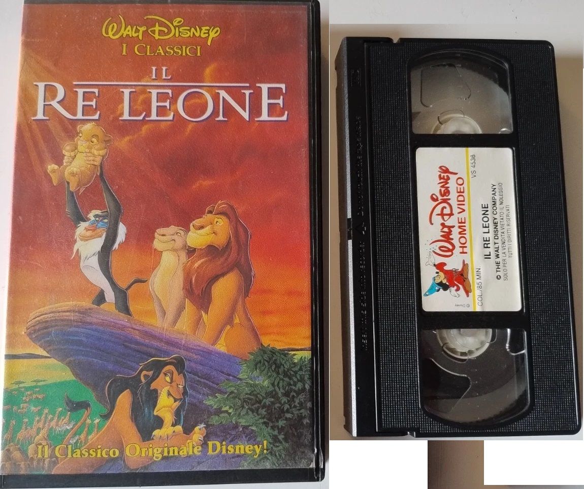 TeknoFilm - VHS (VS 4536) – IL RE LEONE di Rob Minkoff e Roger Allers (1994) - WALT DISNEY TeknoFilm - VHS (VS 4536) – IL RE LEONE di Rob Minkoff e Roger Allers (1994) - WALT DISNEY