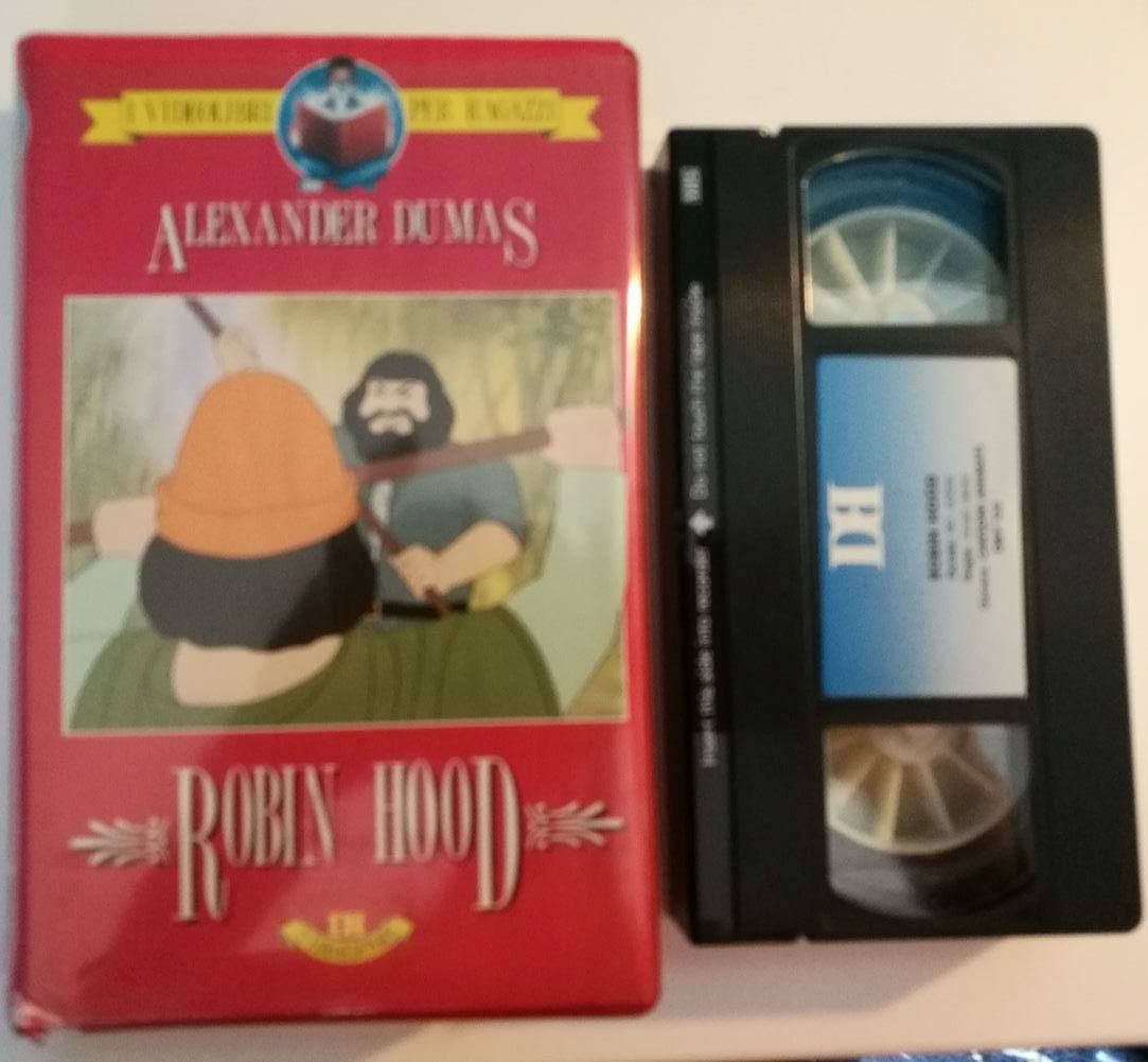 TeknoFilm - VHS – I videolibri ROBIN HOOD di Zoran Janj (1985) - DB VIDEO (INEDITO IN DVD) TeknoFilm - VHS – I videolibri ROBIN HOOD di Zoran Janj (1985) - DB VIDEO (INEDITO IN DVD)