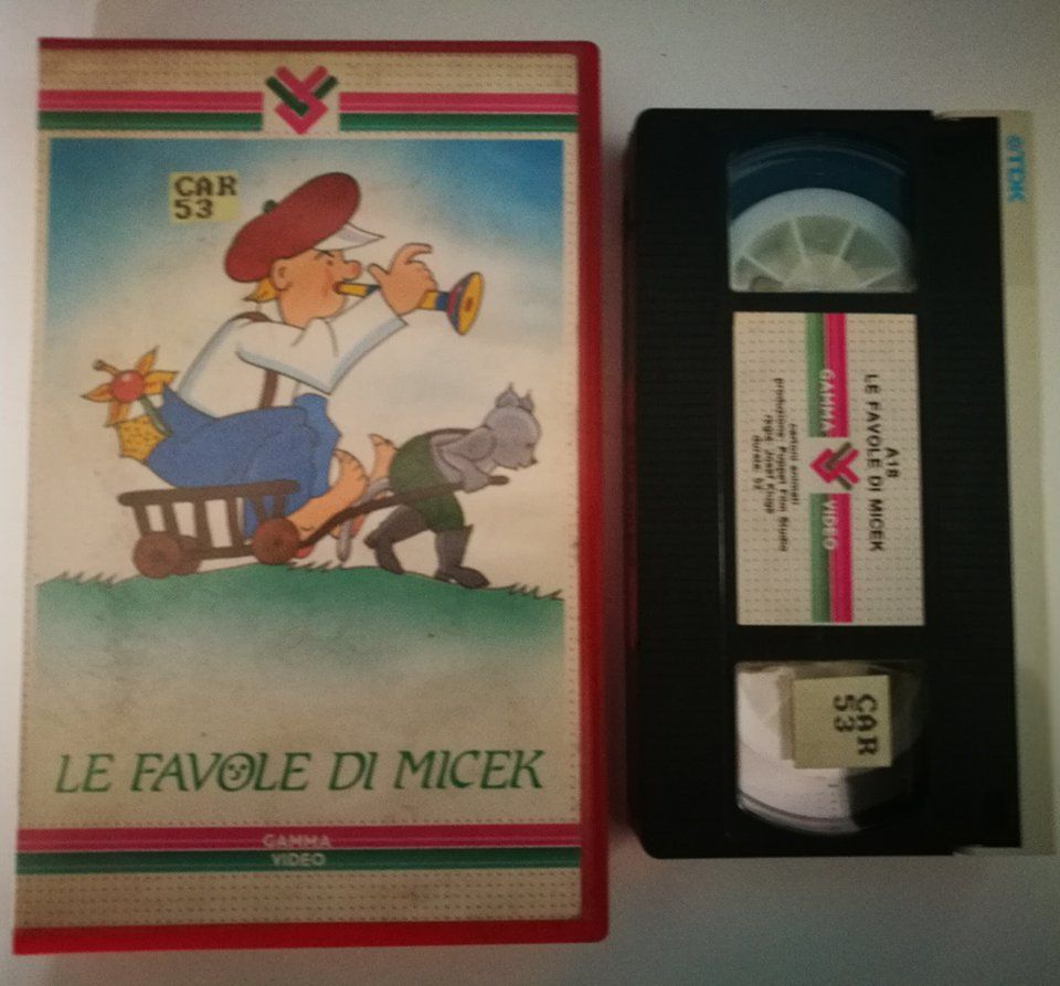 TeknoFilm - VHS – Cartone animato LE FAVOLE DI MICEK di Josef Kluge (1985) - GAMMA VIDEO (INEDITO IN DVD) TeknoFilm - VHS – Cartone animato LE FAVOLE DI MICEK di Josef Kluge (1985) - GAMMA VIDEO (INEDITO IN DVD)