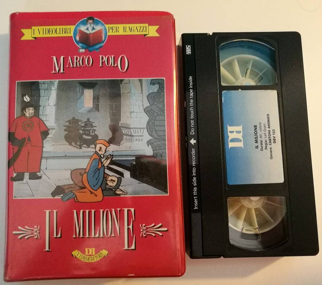 TeknoFilm - VHS – I videolibri IL MILIONE di Leif Gram (1985) - DB VIDEO (INEDITO IN DVD) TeknoFilm - VHS – I videolibri IL MILIONE di Leif Gram (1985) - DB VIDEO (INEDITO IN DVD)