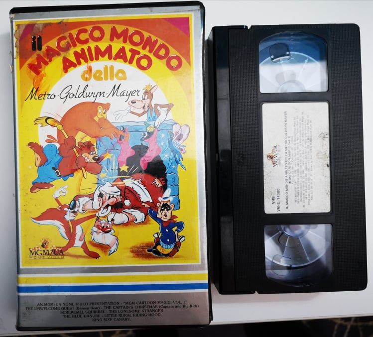 TeknoFilm - VHS  – IL MAGICO MONDO ANIMATO DELLA MGM (1986) - MGM (INEDITO IN DVD)