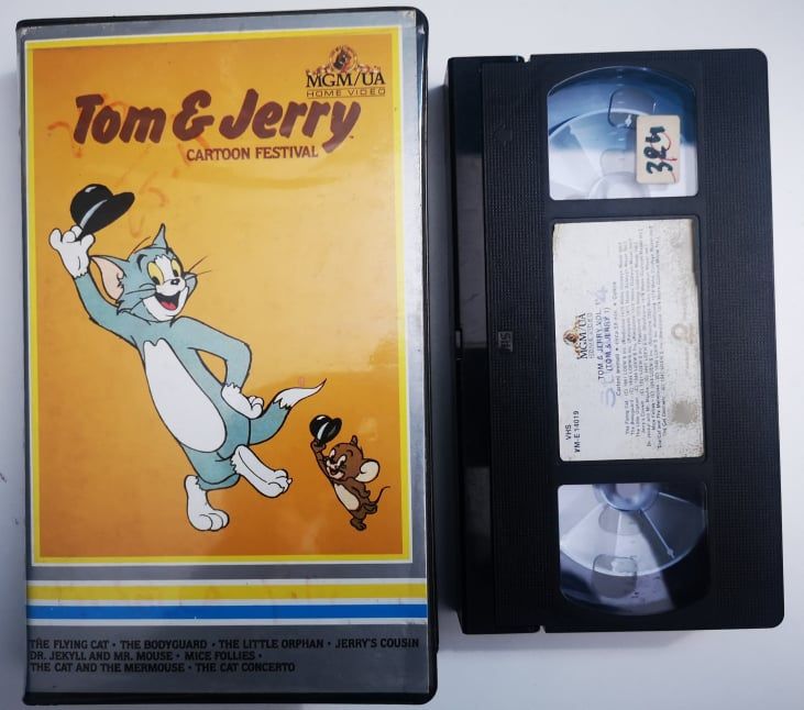 TeknoFilm - VHS  – TOM & JERRY CARTOON FESTIVAL (1985) - MGM (INEDITO IN DVD)