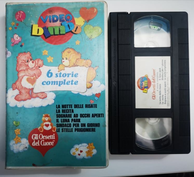 TeknoFilm - VHS – GLI ORSETTI DEL CUORE - 6 Storie complete (1984) - DOMOVIDEO (INEDITO IN DVD) TeknoFilm - VHS – GLI ORSETTI DEL CUORE - 6 Storie complete (1984) - DOMOVIDEO (INEDITO IN DVD)