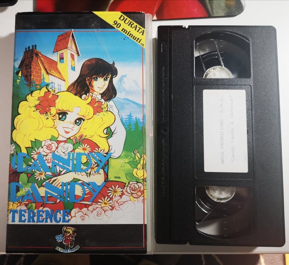 TeknoFilm - VHS – CANDY CANDY E TERENCE di Tetsuo Imazawa (1991) - ARCA PRODUZIONI (INEDITO IN DVD)
