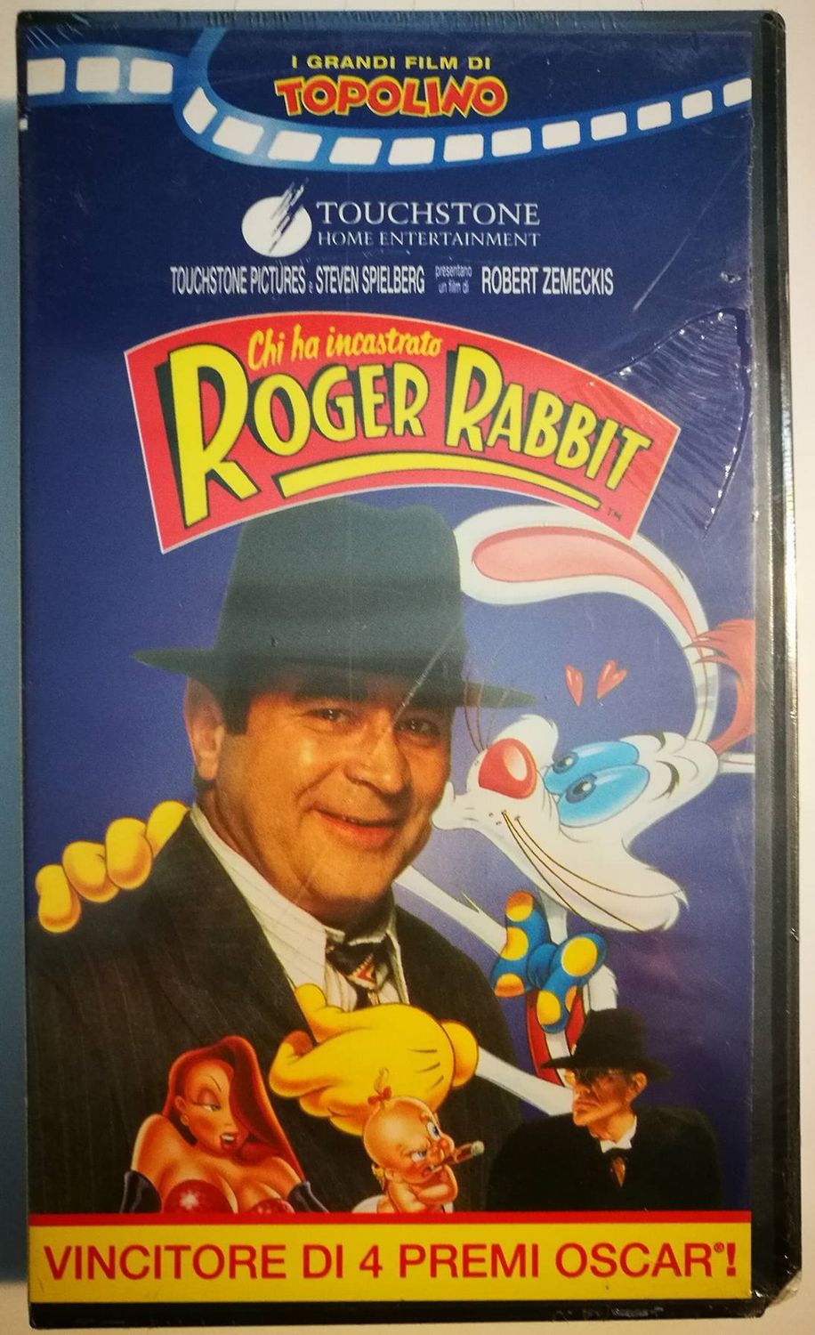 TeknoFilm - VHS – CHI HA INCASTRATO ROGER RABBIT? di Robert Zemeckis (1988) - TOUCHSTONE TeknoFilm - VHS – CHI HA INCASTRATO ROGER RABBIT? di Robert Zemeckis (1988) - TOUCHSTONE