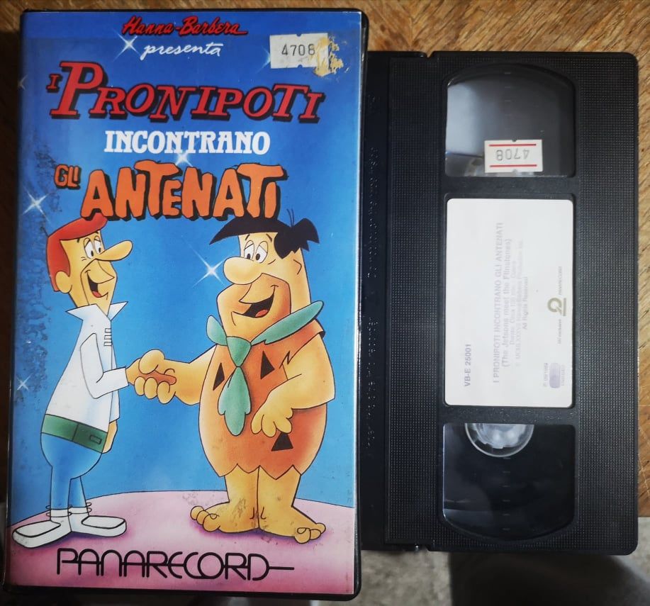 TeknoFilm - VHS – I PRONIPOTI INCONTRANO GLI ANTENATI di Don Lusk (1980) - PANARECORD (INEDITO IN DVD) TeknoFilm - VHS – I PRONIPOTI INCONTRANO GLI ANTENATI di Don Lusk (1980) - PANARECORD (INEDITO IN DVD)