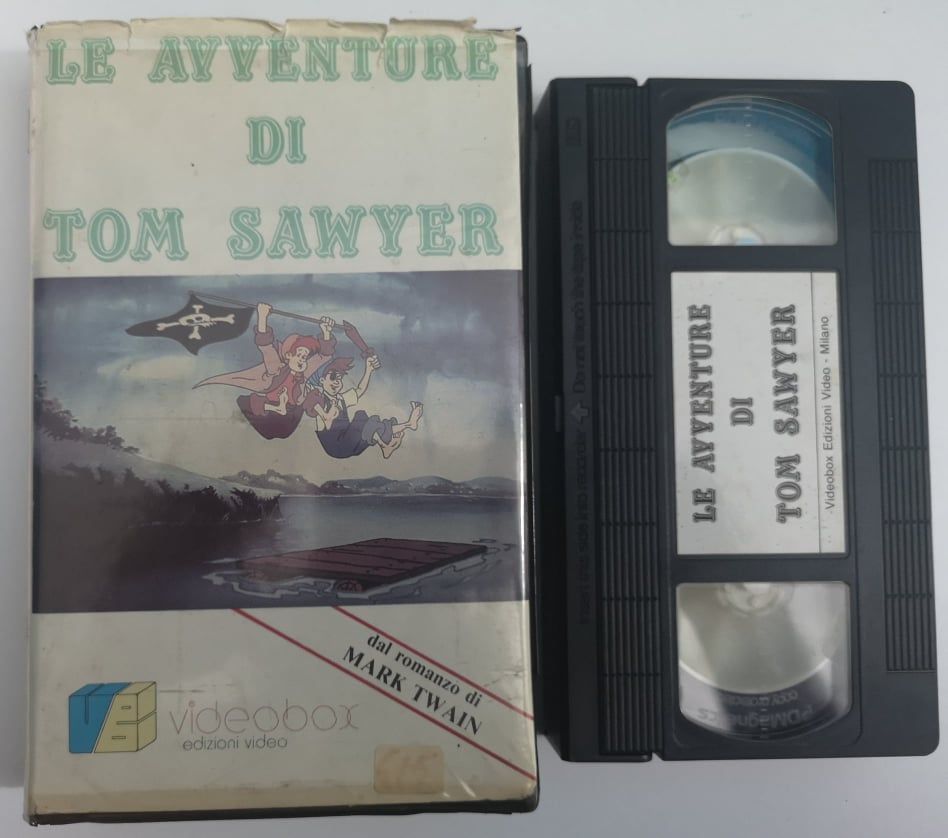 TeknoFilm - VHS – LE AVVENTURE DI TOM SAWYER (1986) - VIDEOBOX (INEDITO IN DVD) TeknoFilm - VHS – LE AVVENTURE DI TOM SAWYER (1986) - VIDEOBOX (INEDITO IN DVD)