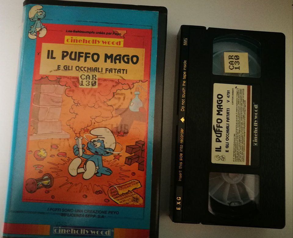 TeknoFilm - VHS – IL PUFFO MAGO E GLI OCCHIALI FATATI (2 Episodi) (1981) - CINEHOLLYWOOD (INEDITO IN DVD)