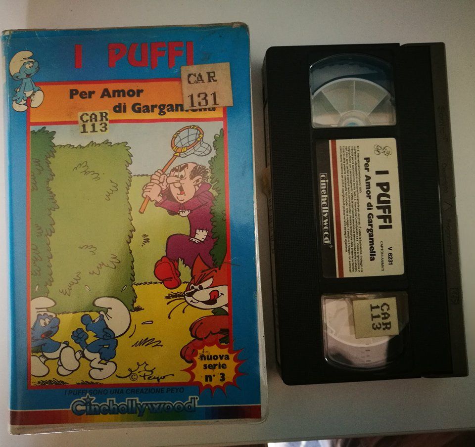 TeknoFilm - VHS – I PUFFI Nuona Serie Volume 3 (5 Episodi) -  PER AMOR DI GARGAMELLA (1981) - CINEHOLLYWOOD (INEDITO IN DVD)