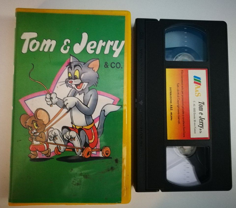 TeknoFilm - VHS – TOM & JERRY & COMPANY (4 Episodi) (1956) - A&S (INEDITO IN DVD)