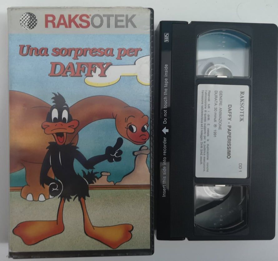 TeknoFilm - VHS – UNA SORPRESA PER DAFFY (1975) - RAKS OTEK (INEDITO IN DVD)