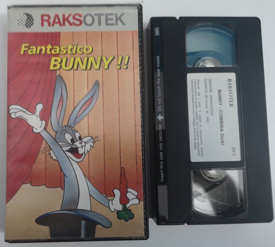 TeknoFilm - VHS – FANTASTICO BUNNY (1975) - RAKS OTEK (INEDITO IN DVD) TeknoFilm - VHS – FANTASTICO BUNNY (1975) - RAKS OTEK (INEDITO IN DVD)