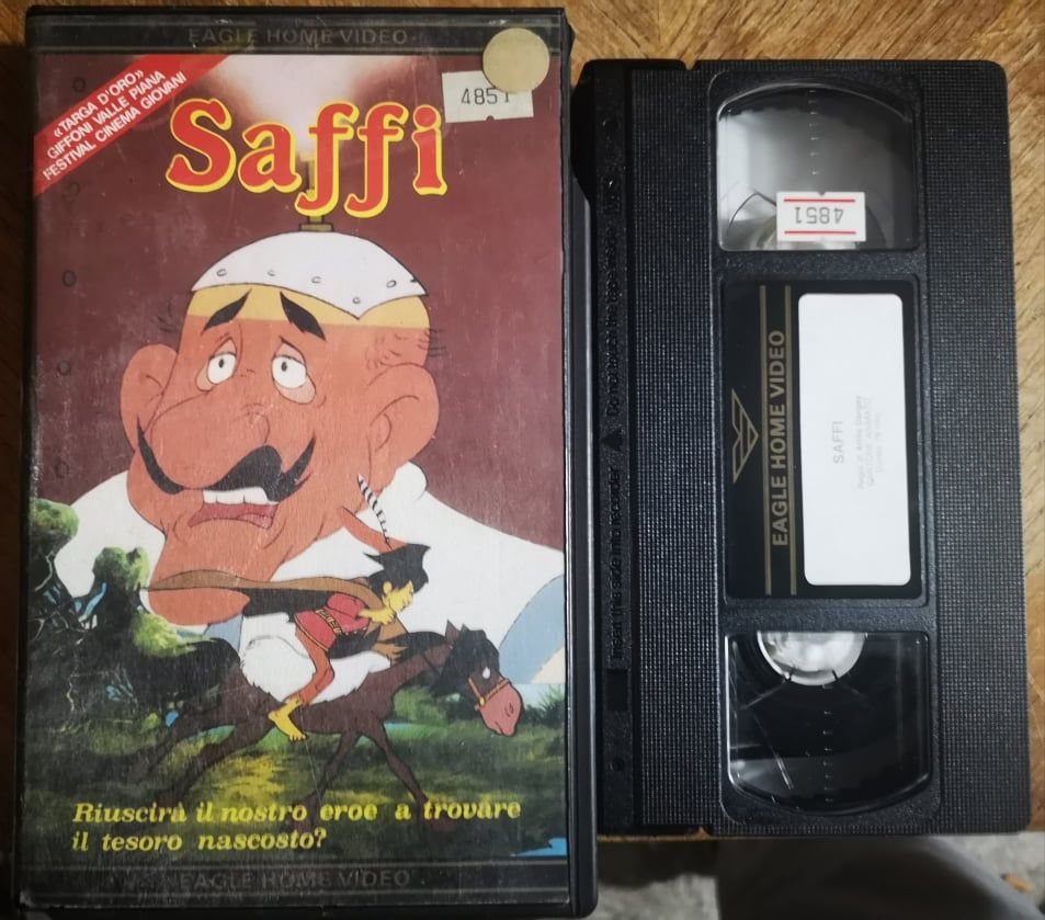 TeknoFilm - VHS – SAFFI di Attila Dargay (1985) - BMG VIDEO (INEDITO IN DVD)