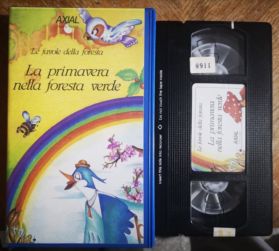 TeknoFilm - VHS – LE FAVOLE DELLA FORESTA - LA PRIMAVERA NELLA FORESTA VERDE (1988) - AXIAL HOME VIDEO (INEDITO IN DVD) TeknoFilm - VHS – LE FAVOLE DELLA FORESTA - LA PRIMAVERA NELLA FORESTA VERDE (1988) - AXIAL HOME VIDEO (INEDITO IN DVD)