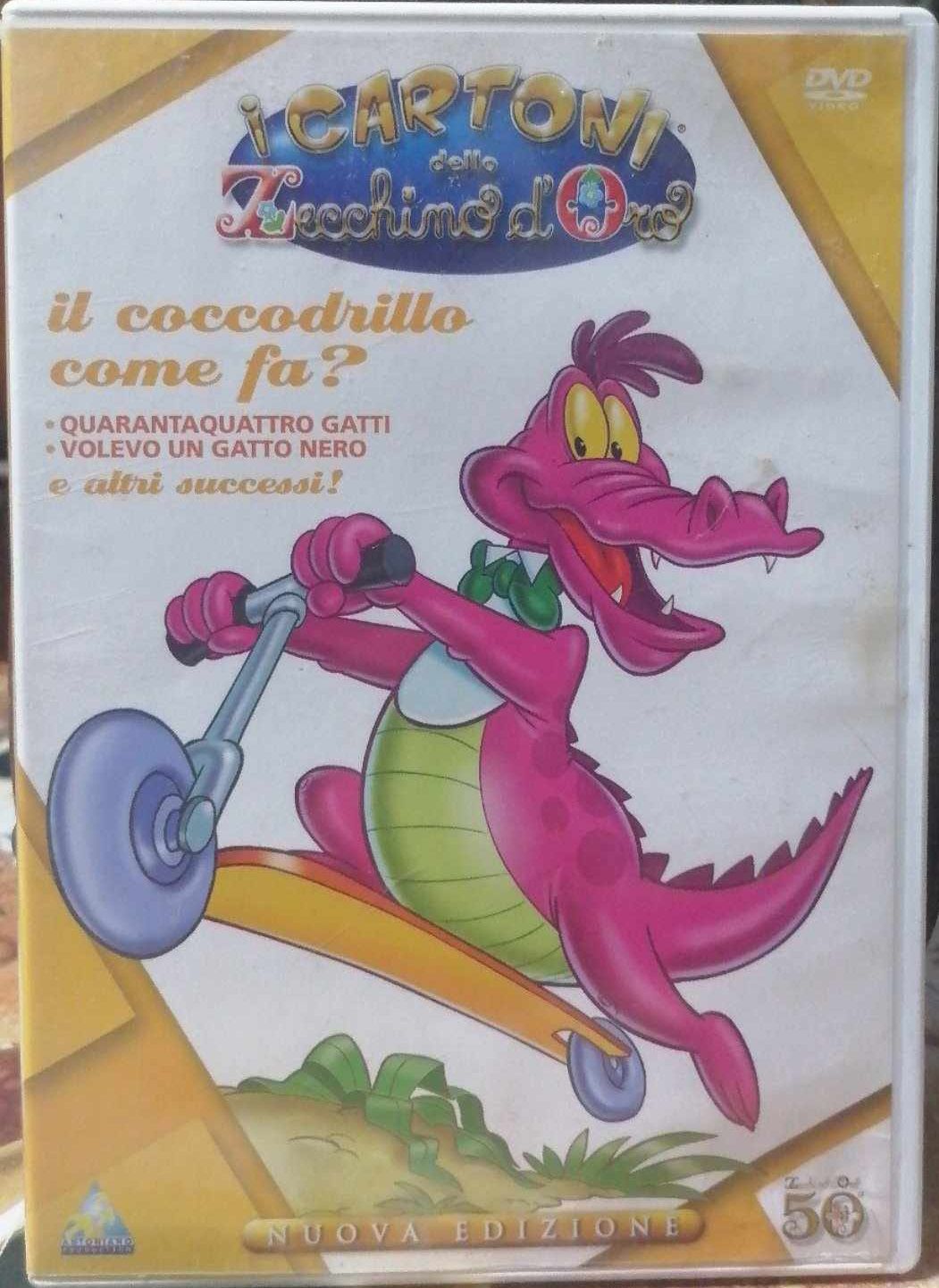 TeknoFilm - DVD – I CARTONI DELLO ZECCHINO D'ORO Vol. 4 - IL COCCODRILLO COME FA? di Pierluigi De Mas (2008) - WARNER BROS