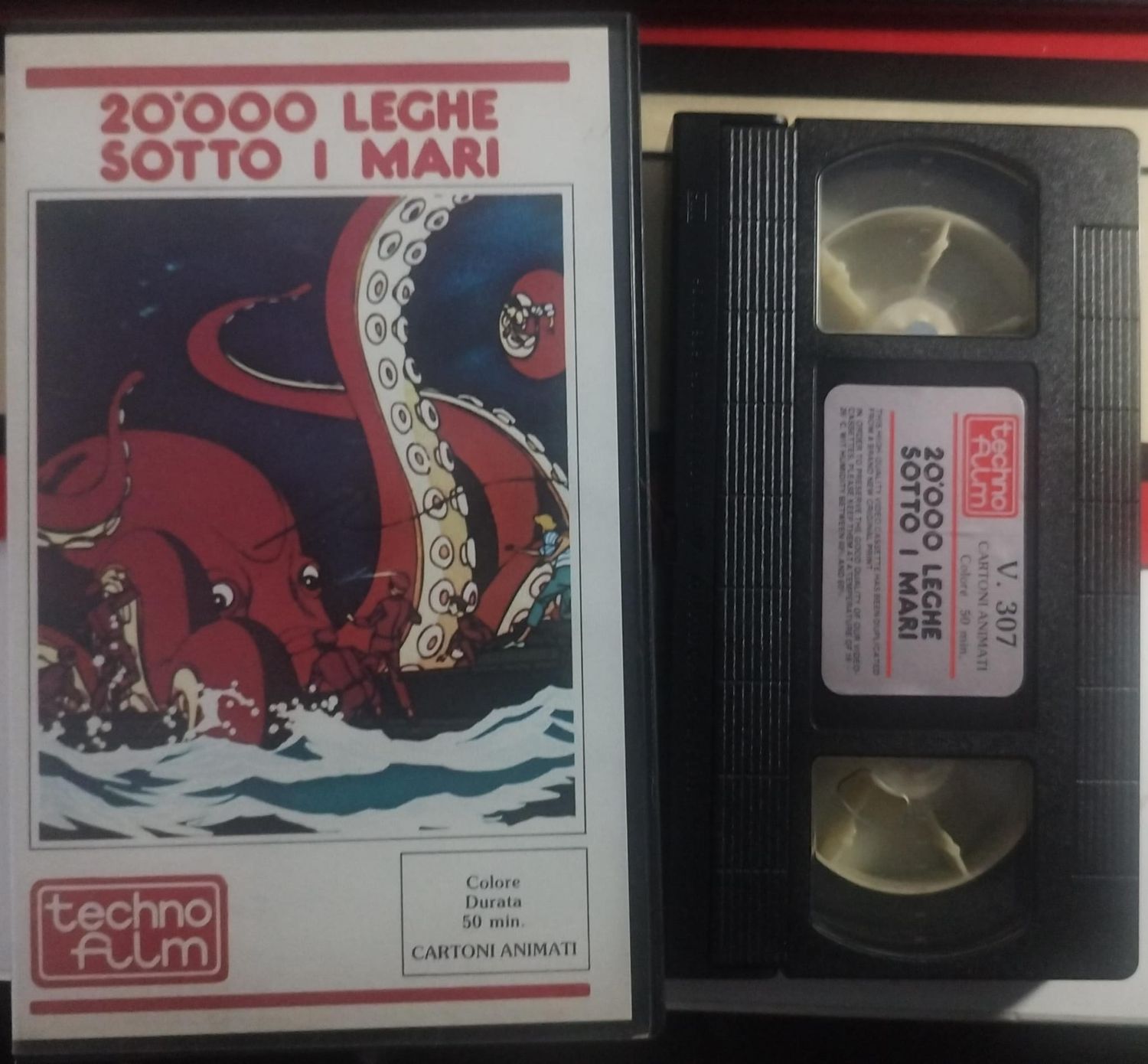 TeknoFilm - VHS – 20000 LEGHE SOTTO I MARI (1984) - TECHNOFILM (INEDITO IN DVD)