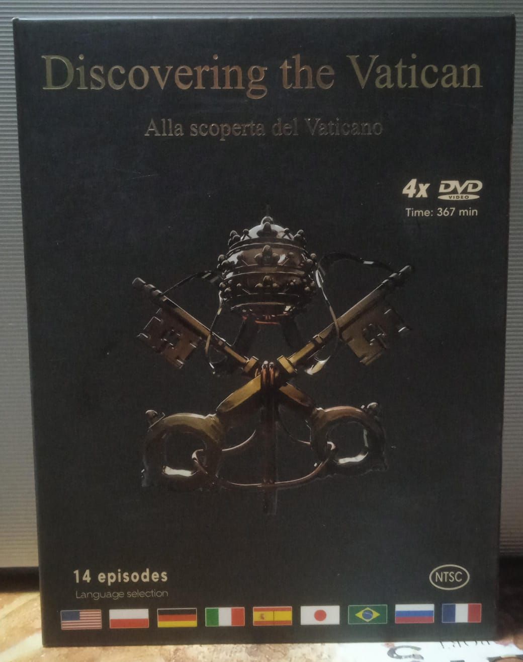 TeknoFilm - Box 4 DVD (NTSC 14 Episodi)  – ALLA SCOPERTA DEL VATICANO (2006) - TELEWIZJA POLSKA