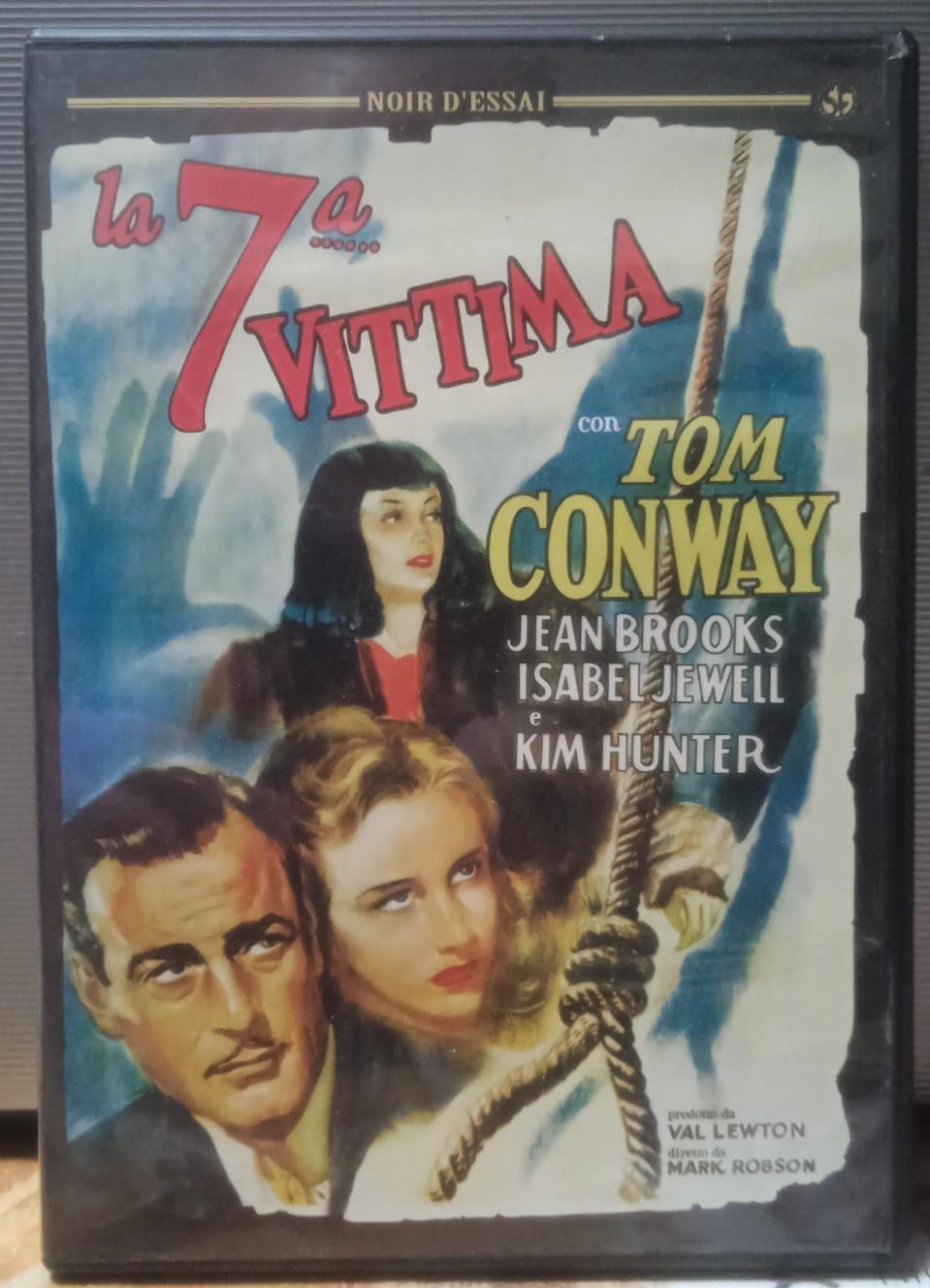 TeknoFilm - DVD – LA SETTIMA VITTIMA di Mark Robson (1943) - SINISTER TeknoFilm - DVD – LA SETTIMA VITTIMA di Mark Robson (1943) - SINISTER