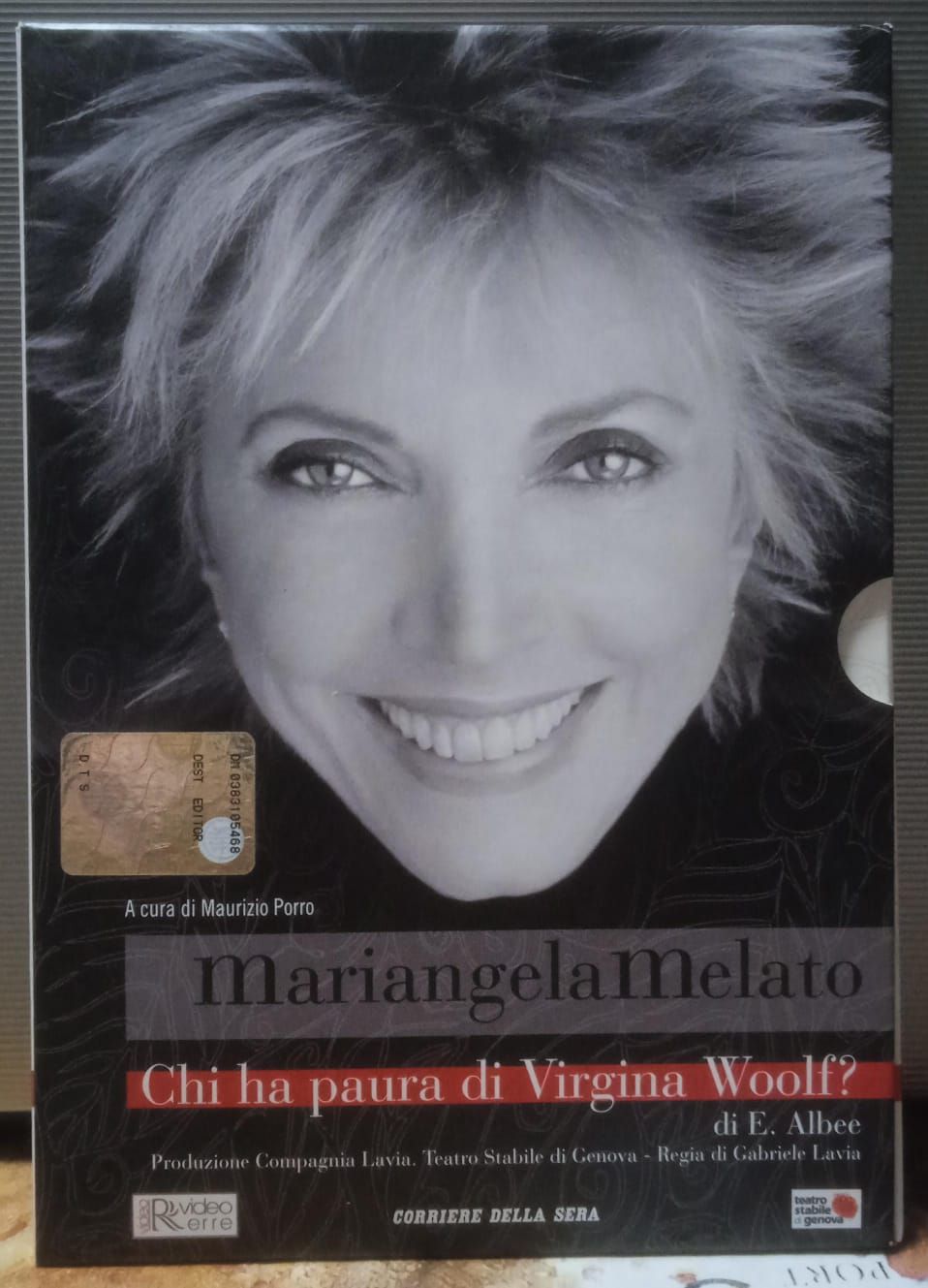 TeknoFilm - DVD – Mariangela Melato in CHI HA PAURA DI VIRGINIA WOOLF? di Gabirle Lavia (2005) - CORRIERE DELLA SERA TeknoFilm - DVD – Mariangela Melato in CHI HA PAURA DI VIRGINIA WOOLF? di Gabirle Lavia (2005) - CORRIERE DELLA SERA