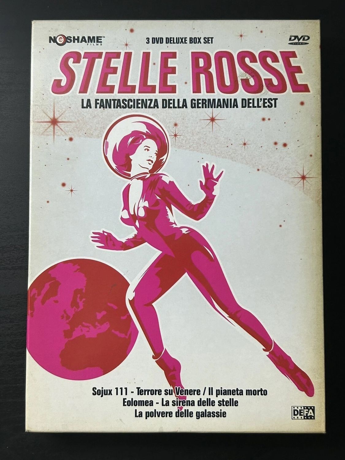 TeknoFilm - Box 3 DVD (Lingua Tedesca - Sub. ITA) – STELLE ROSSE - LA FANTASCIENZA DELLA GERMANIA DELL'EST (1959) - NO SHAME TeknoFilm - Box 3 DVD (Lingua Tedesca - Sub. ITA) – STELLE ROSSE - LA FANTASCIENZA DELLA GERMANIA DELL'EST (1959) - NO SHAME