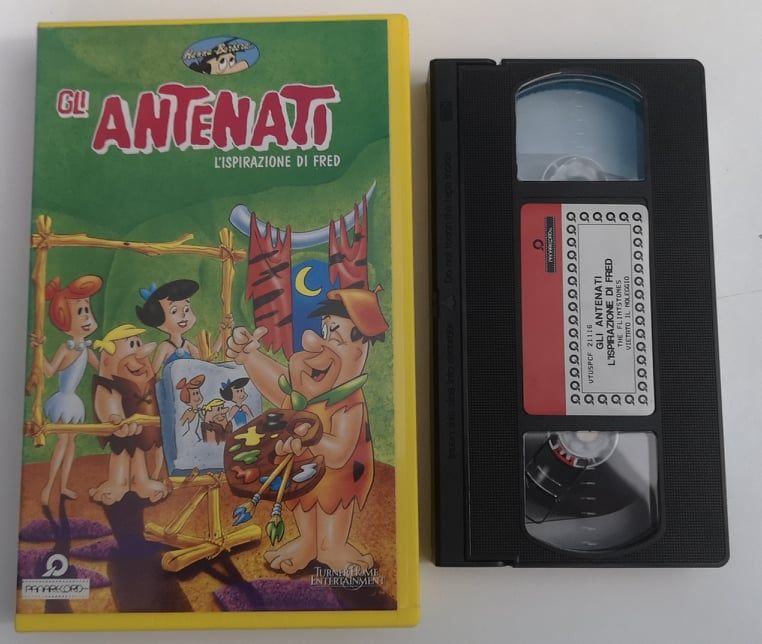 TeknoFilm - VHS – GLI ANTENATI - L'ISPIRAZIONE DI FRED di A.A.V.V. (1960) - PANARECORD (INEDITO IN DVD)
