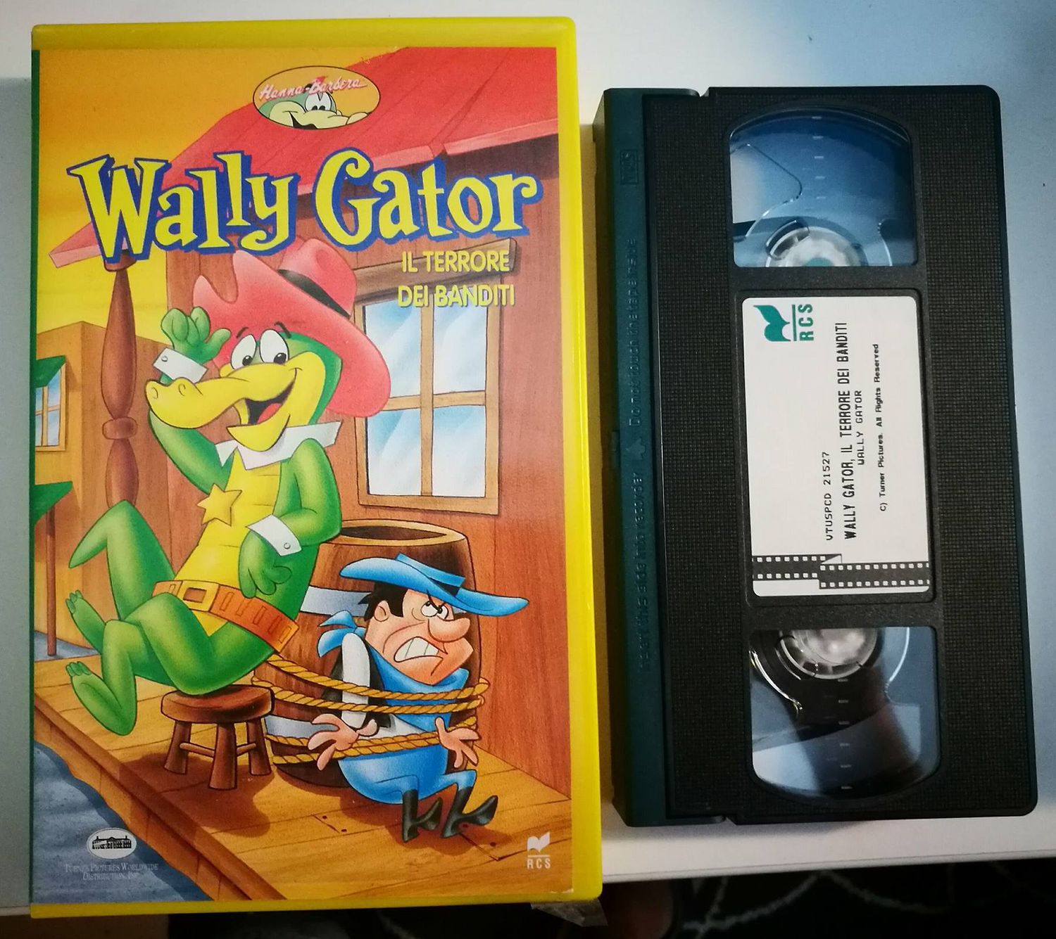 TeknoFilm - VHS – WALLY GATOR - IL TERRORE DEI BANDITI di William Hanna e Joseph Barbera (1962) - RCS (INEDITO IN DVD) TeknoFilm - VHS – WALLY GATOR - IL TERRORE DEI BANDITI di William Hanna e Joseph Barbera (1962) - RCS (INEDITO IN DVD)
