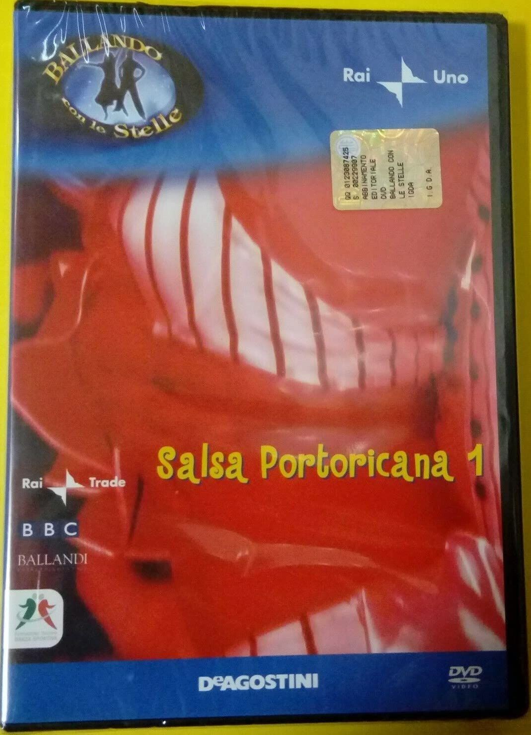 TeknoFilm - DVD – BALLANDO CON LE STELLE - Rai uno - SALSA PORTORICANA 1 (2005) - DE AGOSTINI TeknoFilm - DVD – BALLANDO CON LE STELLE - Rai uno - SALSA PORTORICANA 1 (2005) - DE AGOSTINI