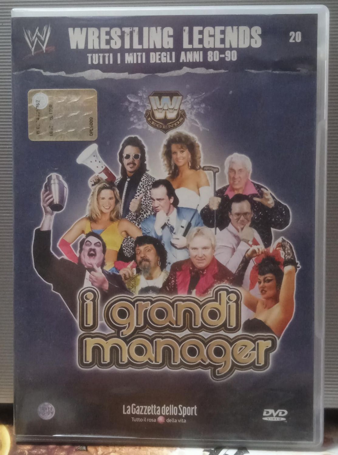 TeknoFilm - DVD – WRESTING LEGENDS Volume 20 - I GRANDI MANAGER (2011) - GAZZETTA DELLO SPORT
