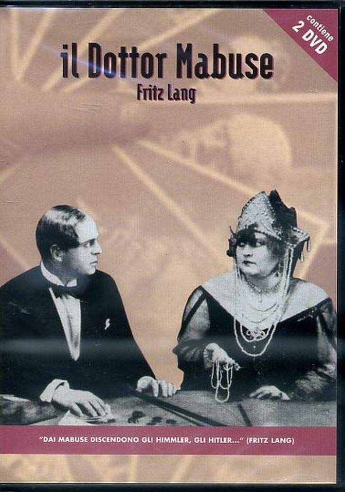 TeknoFilm - 2 DVD – IL DOTTOR MABUSE di Fritz Lang (1922) - ERMITAGE
