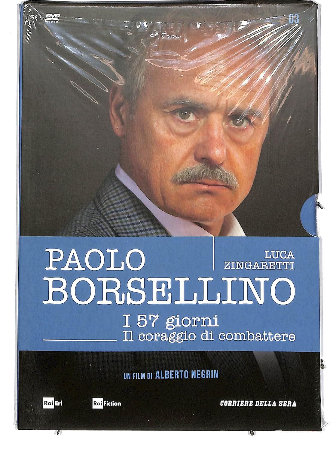 TeknoFilm - DVD – PAOLO BORSELLINO - I 57 GIORNI di Alberto Negrin (2012) - CORRIERE DELLA SERA