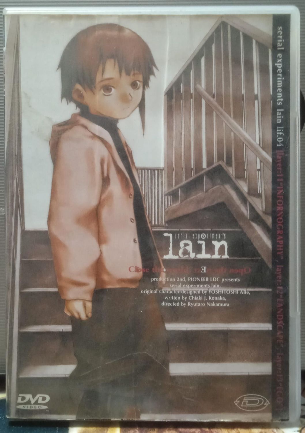 TeknoFilm - DVD – SERIAL EXPERIMENTS LAIN Volume 4 Episodi 11-13  di Ryūtarō Nakamura (1998) - TERMINAL VIDEO ITALIA
