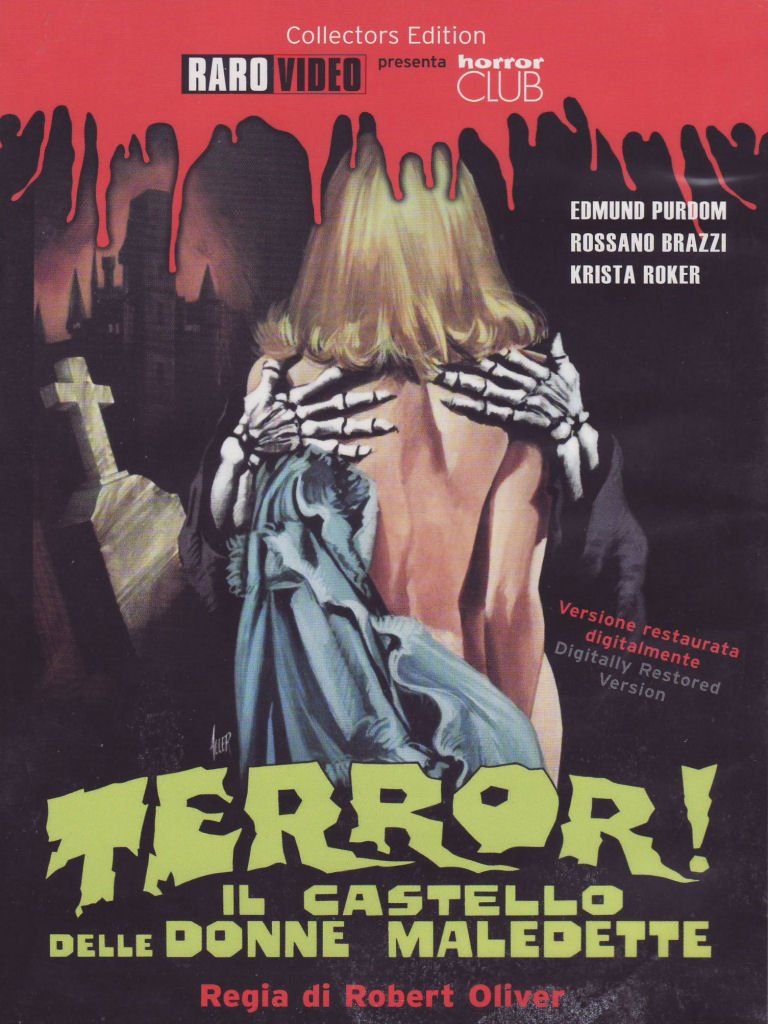 TeknoFilm - DVD - TERROR - IL CASTELLO DELLE DONNE MALEDETTE di Dick Randall (1974) - RARO VIDEO