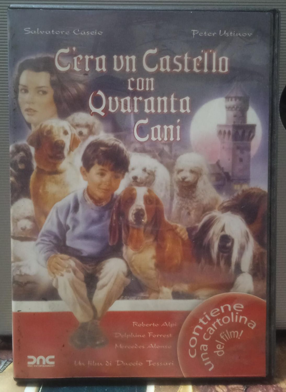 TeknoFilm - DVD - C'ERA UN CASTELLO CON QUARANTA CANI di Duccio Tessari (1990) - DNC
