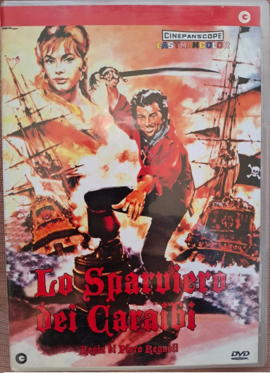 TeknoFilm - DVD – Lo Sparviero dei Caraibi di Piero Regnoli (1962) - CECCHI GORI HOME VIDEO