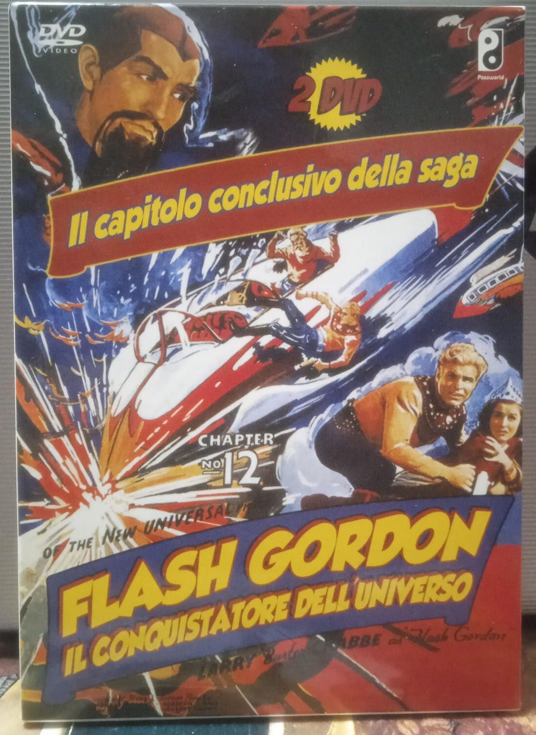 TeknoFilm - 2 DVD – Flash Gordon - Il Conquistatore dell'Universo di Ford Beebe e Ray Taylor (1940) - PASSWORLD