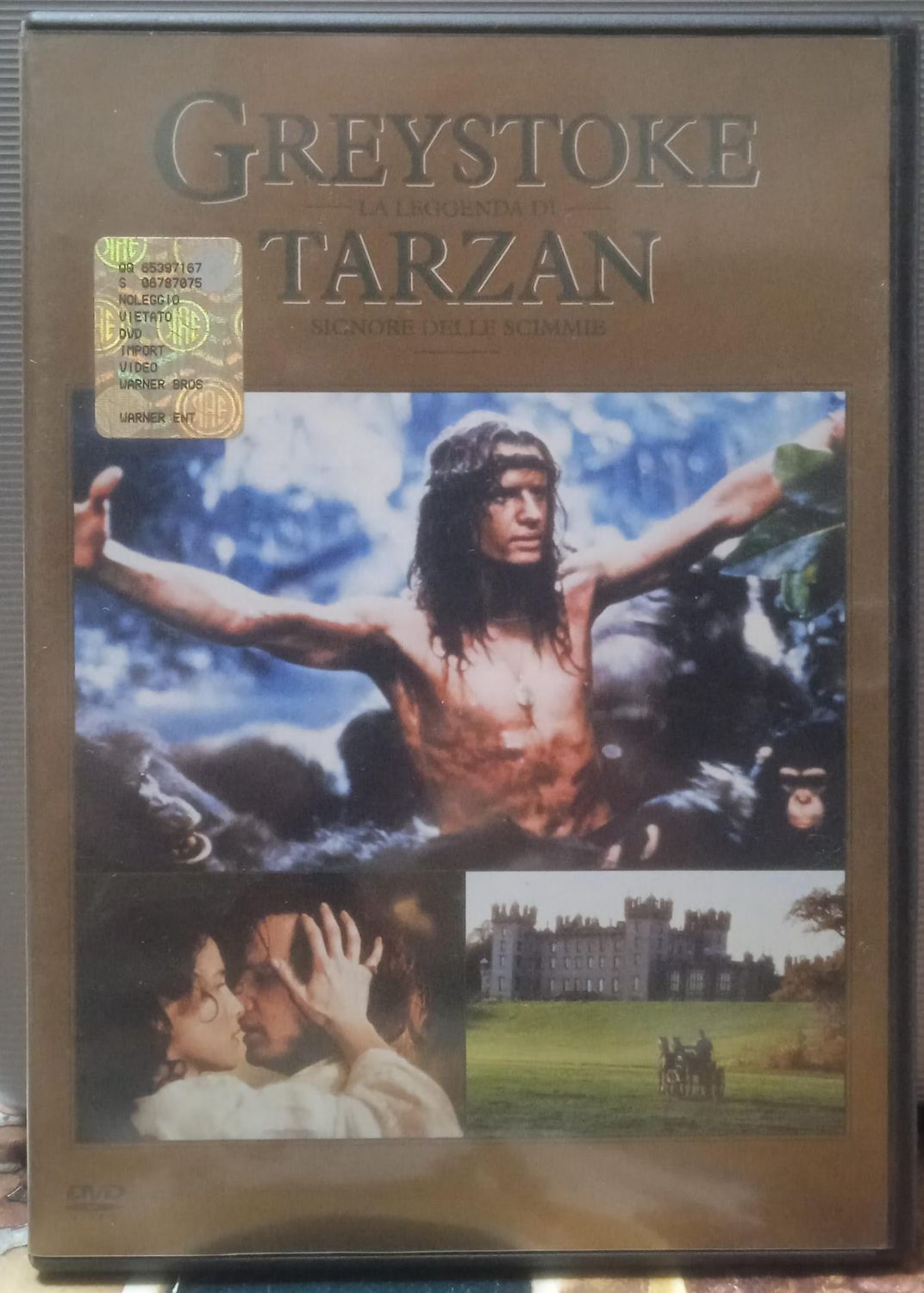 TeknoFilm - DVD – Greystoke - La Leggenda di Tarzan il Signore delle Scimmie di Hugh Hudson (1983) - WARNER BROS TeknoFilm - DVD – Greystoke - La Leggenda di Tarzan il Signore delle Scimmie di Hugh Hudson (1983) - WARNER BROS