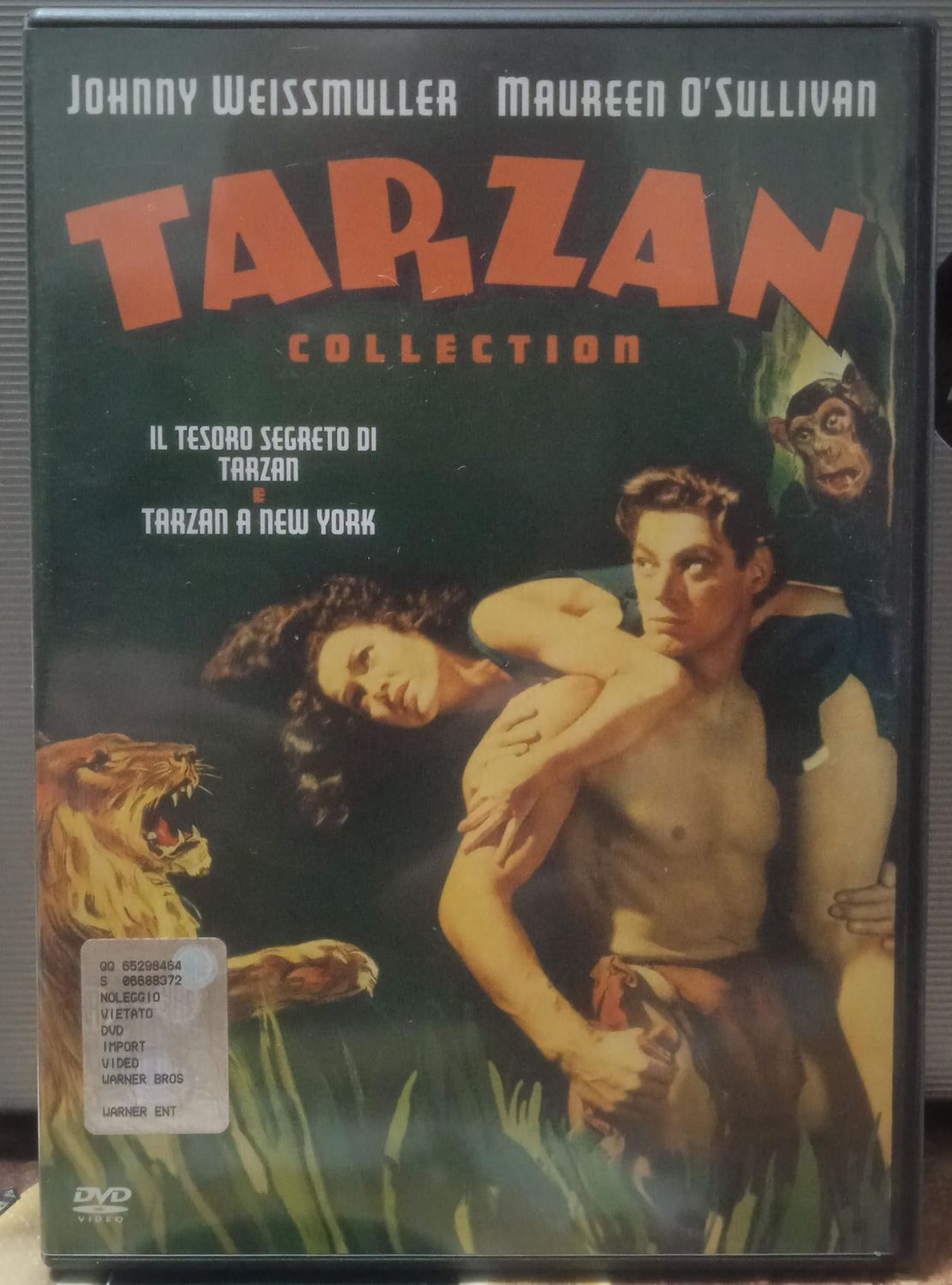 TeknoFilm - DVD – Tarzan Colection 2 Film - Il Tesoro Segreto di Tarzan - Tarzan a New York (1941) - WARNER BROS TeknoFilm - DVD – Tarzan Colection 2 Film - Il Tesoro Segreto di Tarzan - Tarzan a New York (1941) - WARNER BROS