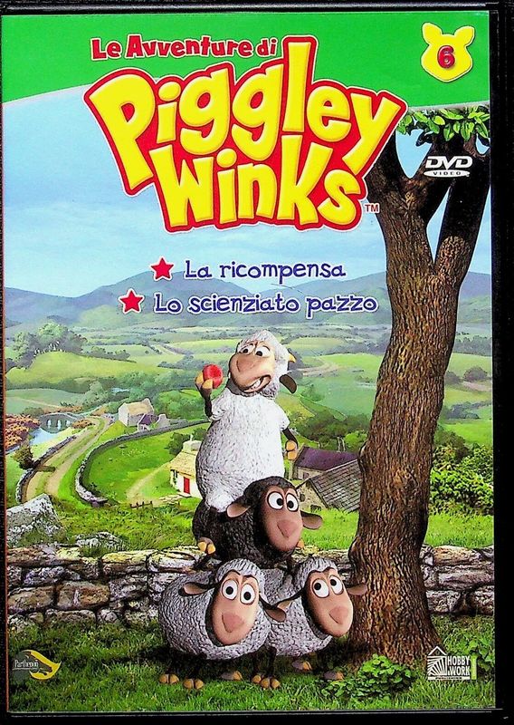 TeknoFilm - DVD – LE AVVENTURE DI PIGGLEY WINKS Vol. 06 di Jeff Gordon e John Over (2003) - HOBBY & WORK