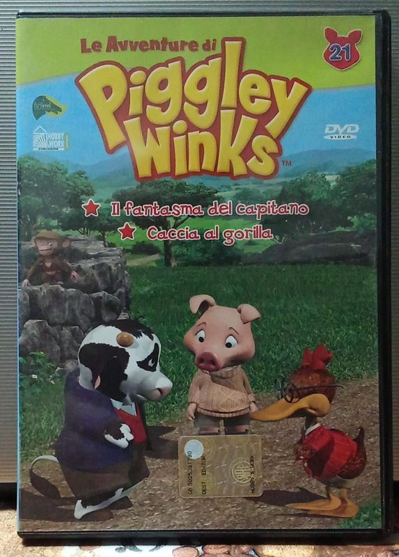 TeknoFilm - DVD – LE AVVENTURE DI PIGGLEY WINKS Vol. 21 di Jeff Gordon e John Over (2003) - HOBBY & WORK