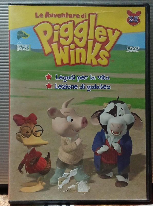 TeknoFilm - DVD – LE AVVENTURE DI PIGGLEY WINKS Vol. 25 di Jeff Gordon e John Over (2003) - HOBBY & WORK