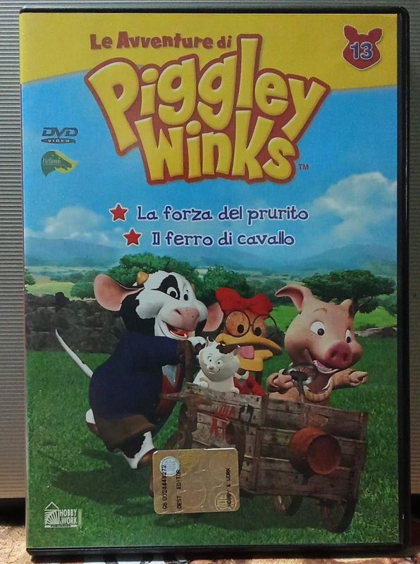 TeknoFilm - DVD – LE AVVENTURE DI PIGGLEY WINKS Vol. 13 di Jeff Gordon e John Over (2003) - HOBBY & WORK
