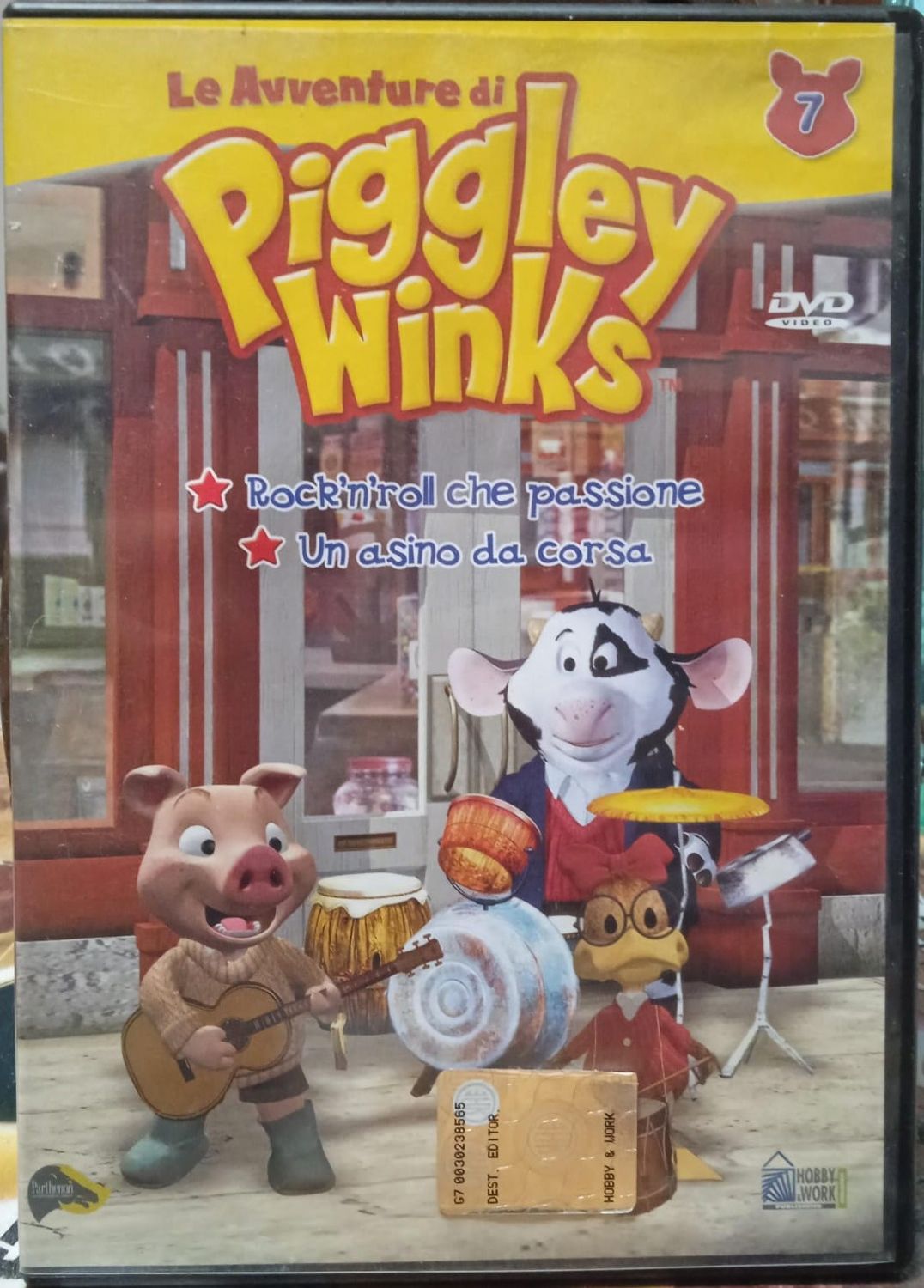 TeknoFilm - DVD – LE AVVENTURE DI PIGGLEY WINKS Vol. 07 di Jeff Gordon e John Over (2003) - HOBBY & WORK