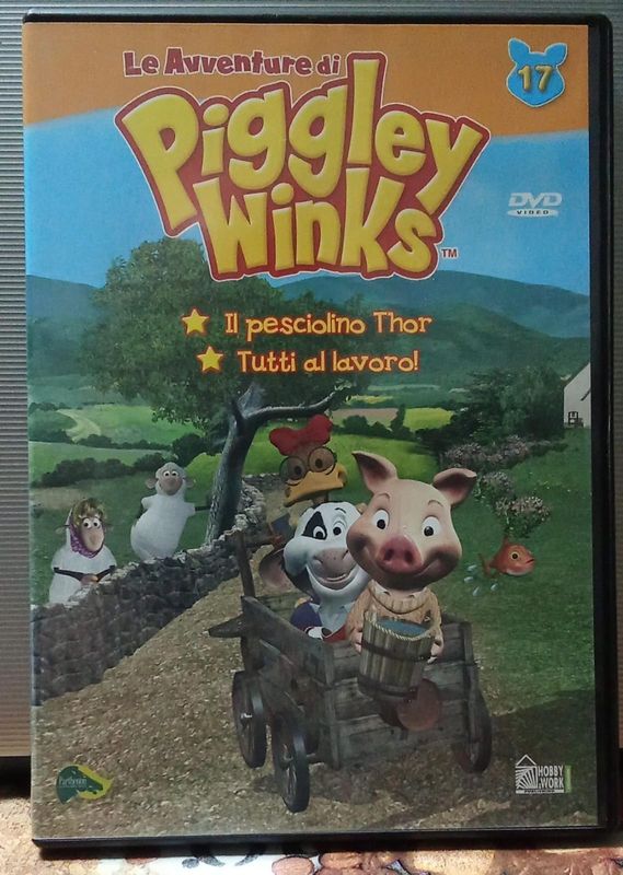 TeknoFilm - DVD – LE AVVENTURE DI PIGGLEY WINKS Vol. 17 di Jeff Gordon e John Over (2003) - HOBBY & WORK