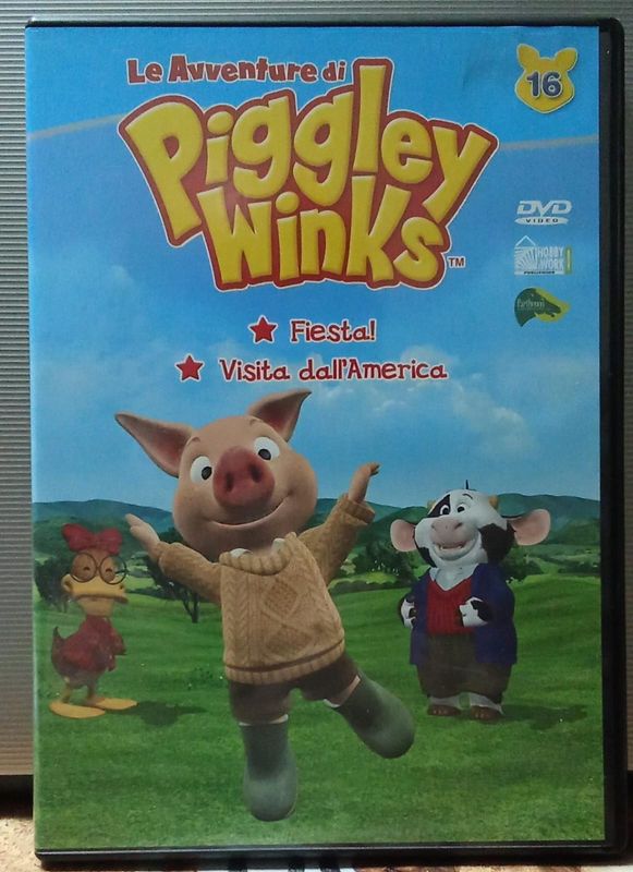 TeknoFilm - DVD – LE AVVENTURE DI PIGGLEY WINKS Vol. 16 di Jeff Gordon e John Over (2003) - HOBBY & WORK